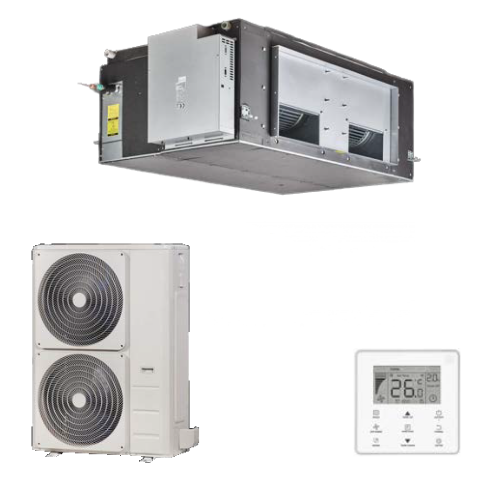 Aparat aer conditionat tip BIG DUCT MDV 136000 BTUh, ZBIG-400N1-B3, WiFi, Timer, Auto Restart, Functionare la temperaturi ambientale scazute