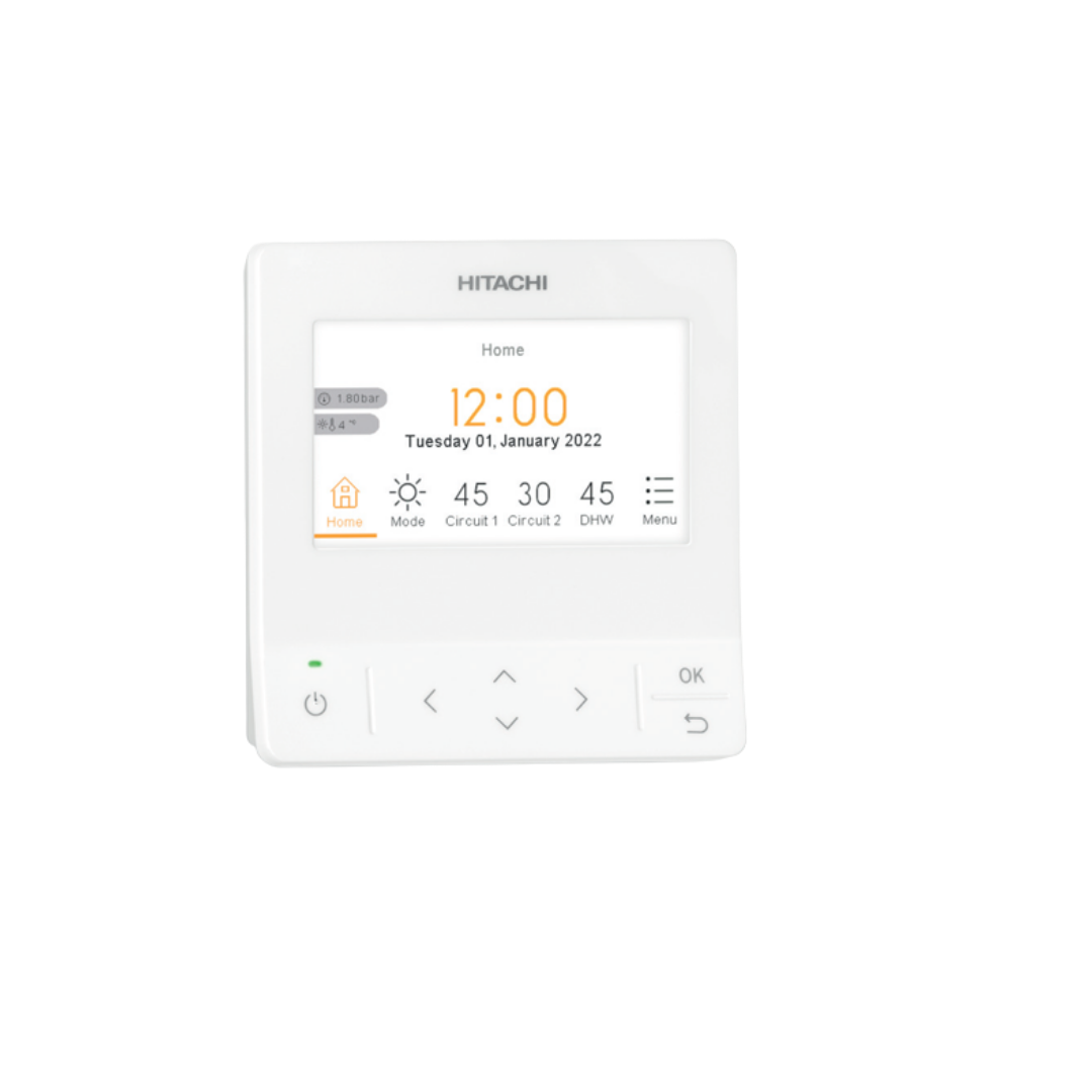 Pompa de caldura aer-apa, Hitachi, model Yutaki S Combi, putere utila maxima incalzire 16 kW, tip split, alimentare trifazata, R410, Boiler integrat in unitatea interioara, clasa energetica A+++ / A++ - imagine 2