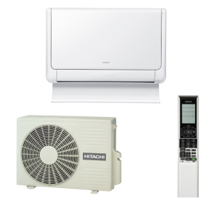 Aparat aer conditionat Hi-End Takai Pardosealai Hitachi, putere de 18000 BTU/h, Agent frigorific R32, Eco Mode, Silentios