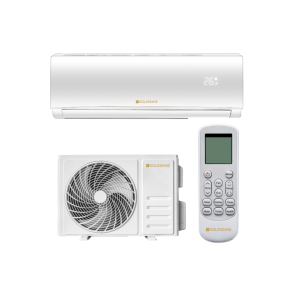 Aparat aer conditionat Goldsense Defender 9000 BTU/h, filtru carbon activ,  auto curatare, smart air flow, I Feel, KIT de montaj Inclus